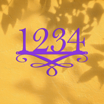 Custom Decorative Address Sign
