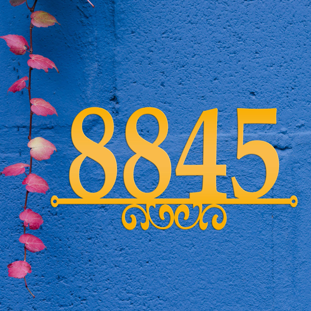 House Number Sign, Custom Mailbox Numbers, Outdoor Wall Decor, Personalized Street Address Plaque