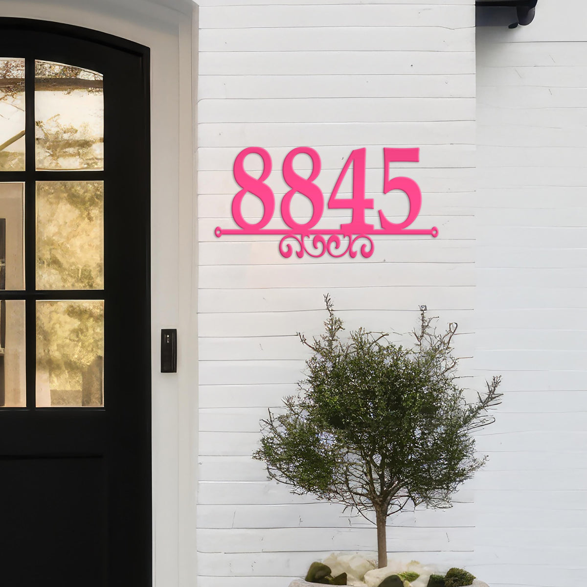House Number Sign, Custom Mailbox Numbers, Outdoor Wall Decor, Personalized Street Address Plaque
