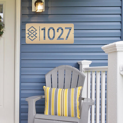Custom House Numbers - Address