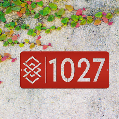Custom House Numbers - Address