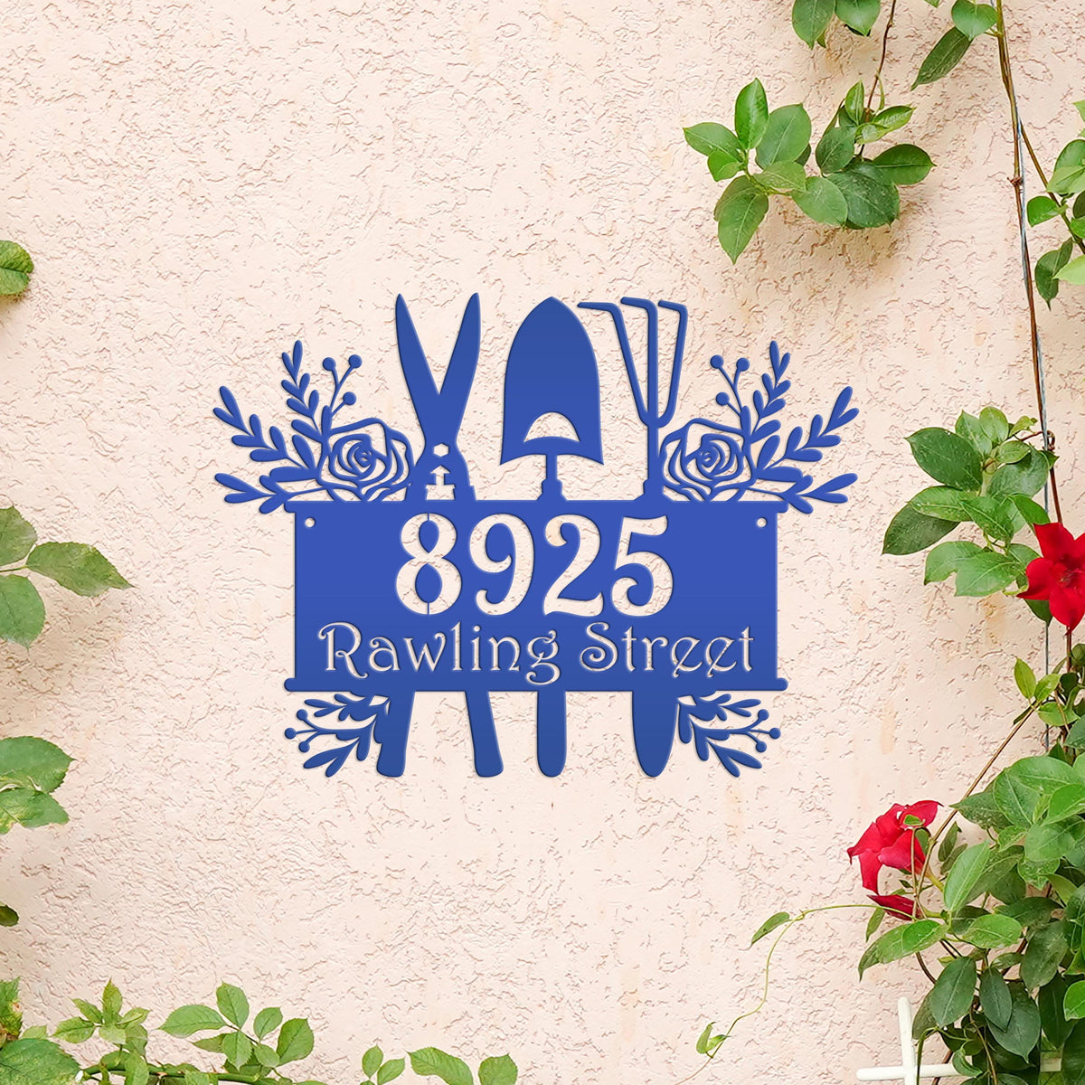 Custom Garden Tools  House Numbers - Address Numbers for the Home