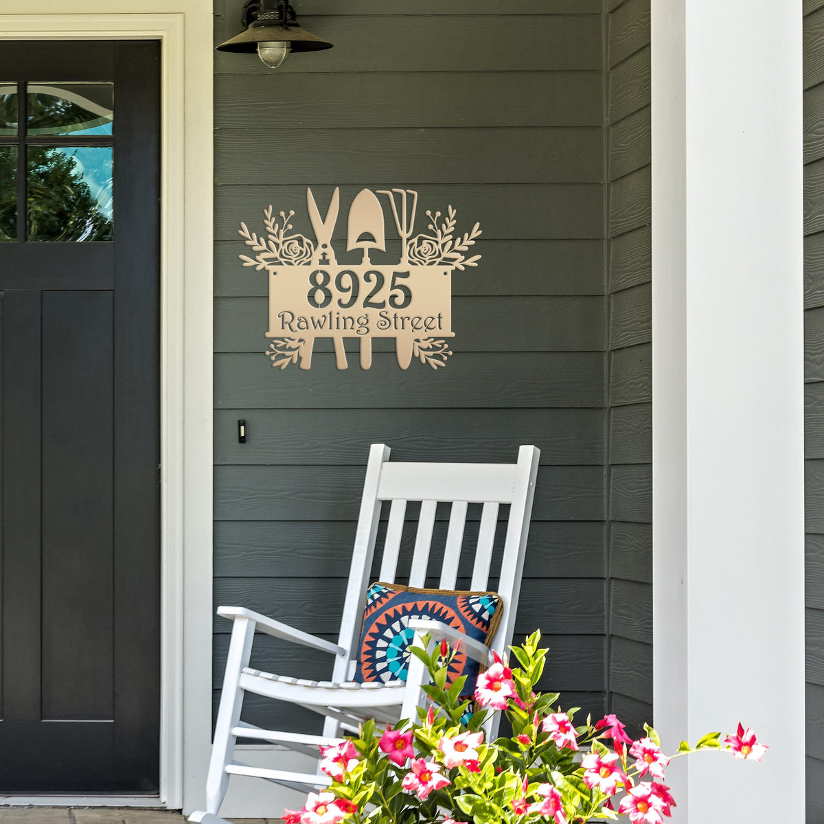 Custom Garden Tools  House Numbers - Address Numbers for the Home