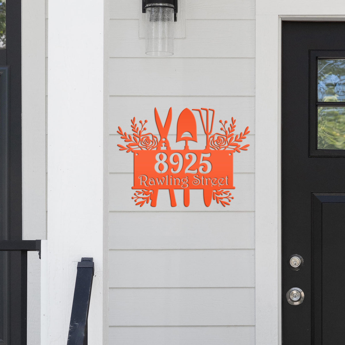 Custom Garden Tools  House Numbers - Address Numbers for the Home