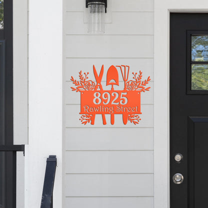 Custom Garden Tools  House Numbers - Address Numbers for the Home