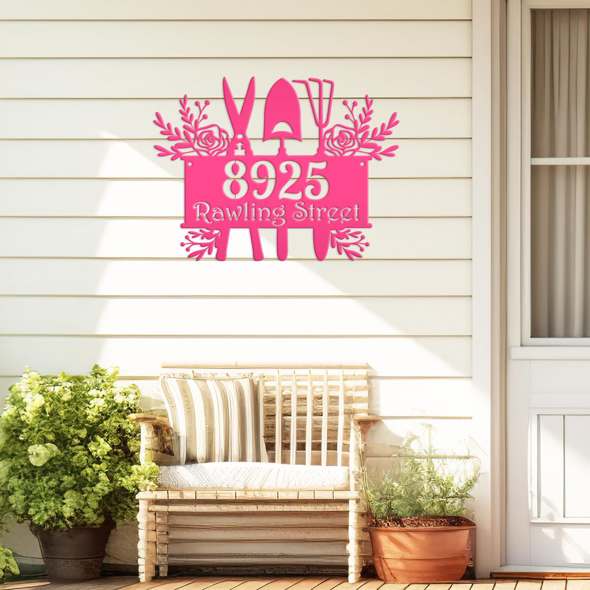 Custom Garden Tools  House Numbers - Address Numbers for the Home
