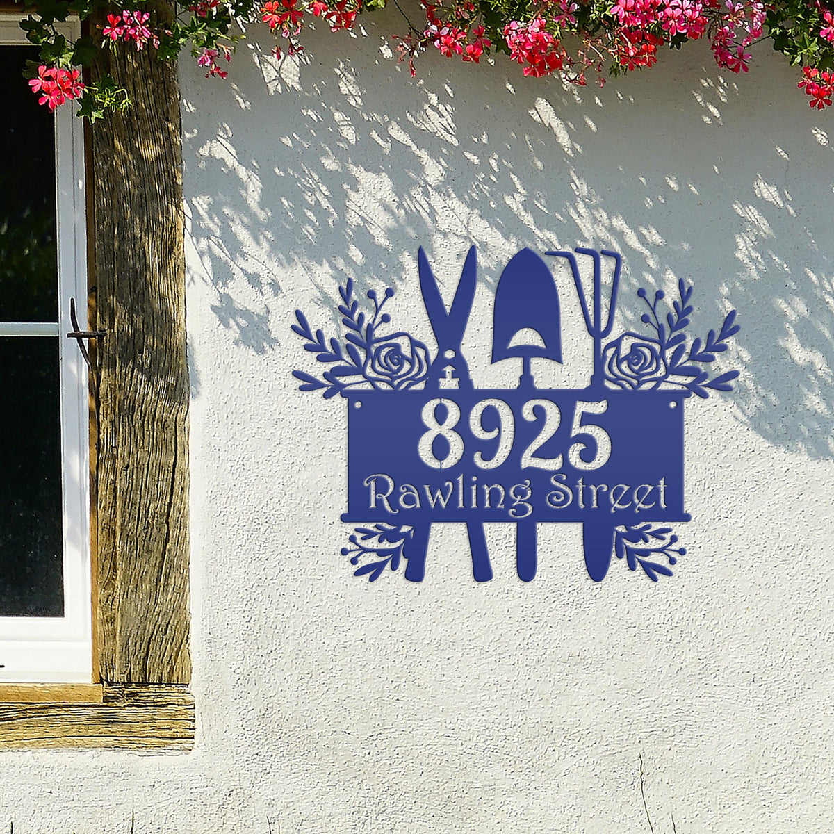 Custom Garden Tools  House Numbers - Address Numbers for the Home