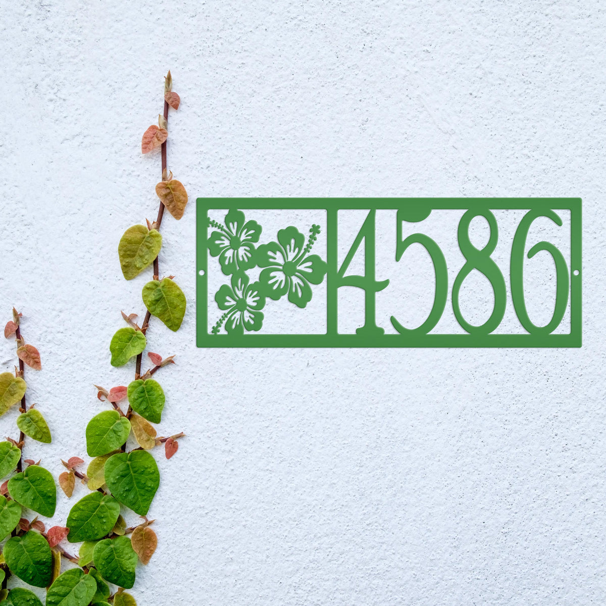 Tropical Address Sign