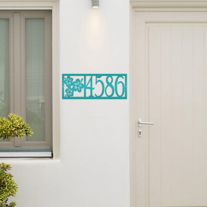 Tropical Address Sign