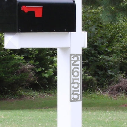 House Numbers, 2 Mailbox Post Address Number Plaques