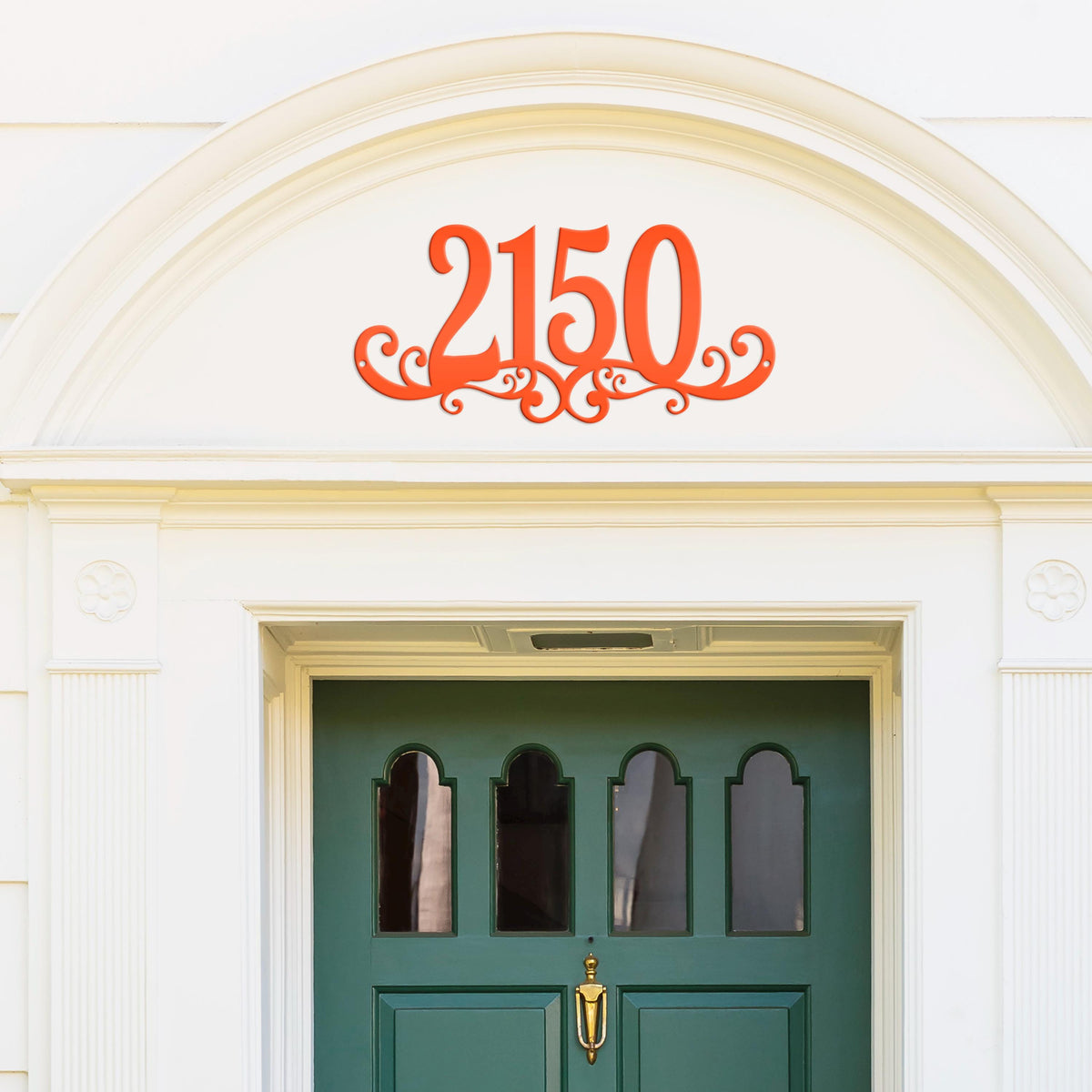 Decorative Custom House Address Sign
