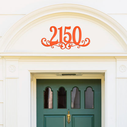 Decorative Custom House Address Sign