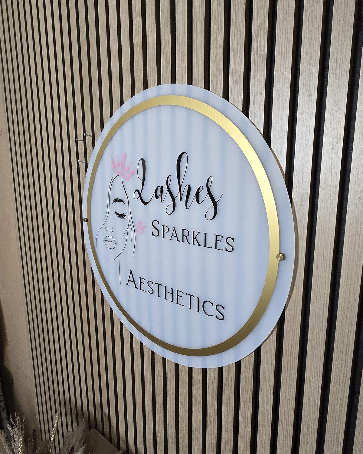 Acrylic Business Logo, Back lit Salon Sign, Personalised Signage, 3D Round Led Custom Sign, Wall decor