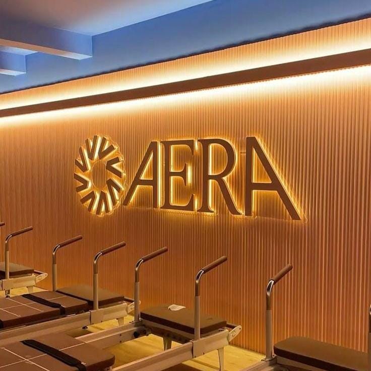Salon Sign, Backlit Business Sign, Logo Sign, Boutique Sign, 3D Signboard, Office Sign, LED Sign, Large Metal Letters, Aesthetic Clinic Sign