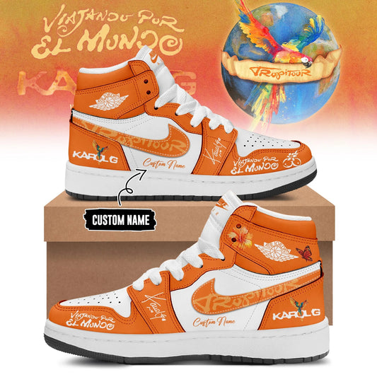 Viajando Por El Mundo Tropitour Air Jordan 1 Limited Edition 2026 Orange V2 | NR39
