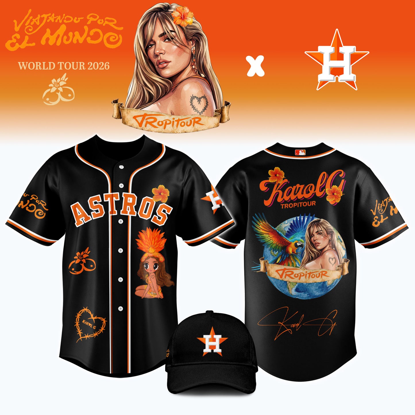 All Team MLB x Viajando Por El Mundo Tropitour 2026 Jersey Limited Edition | KM81